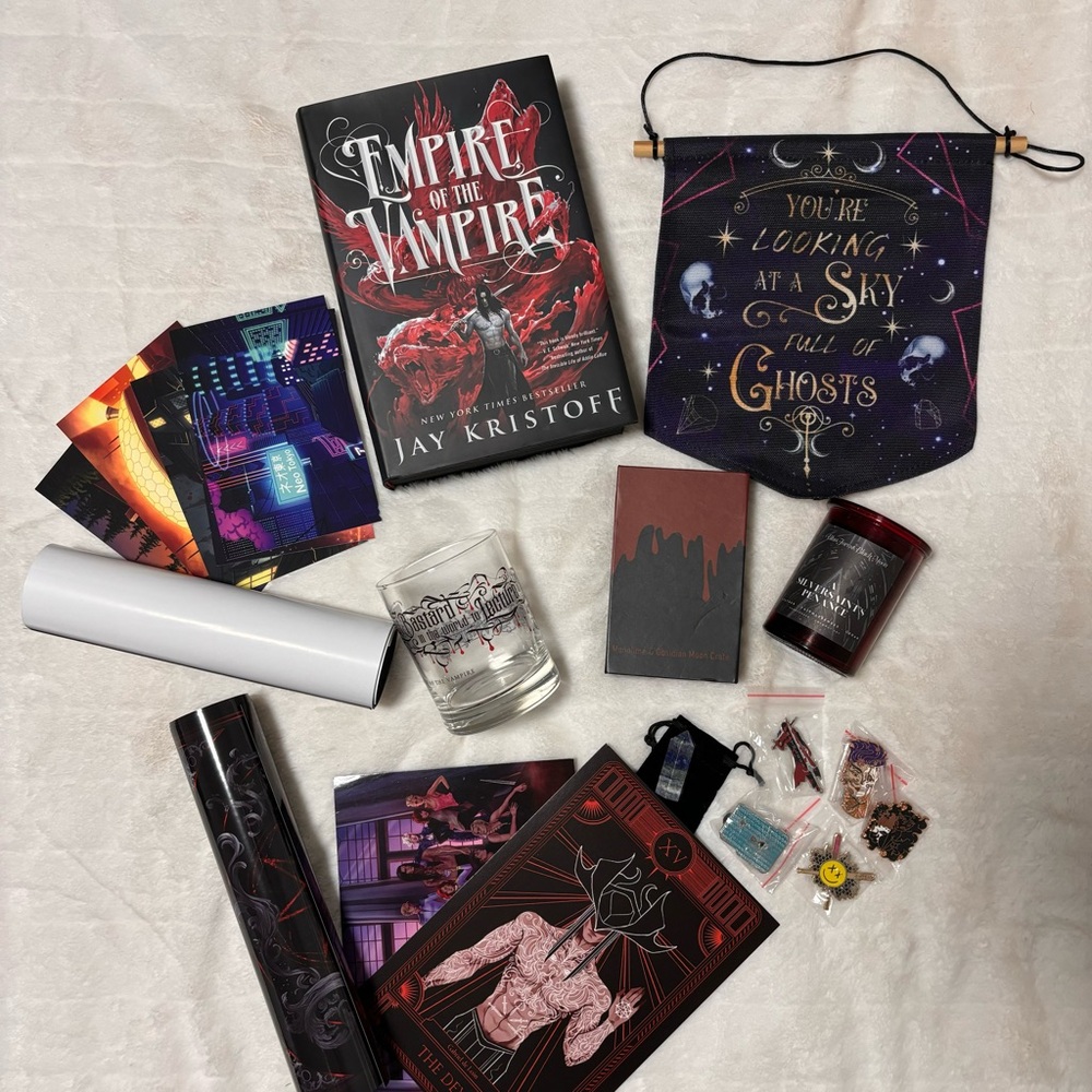 Obsidian Moon Crate Jay Kristoff Box